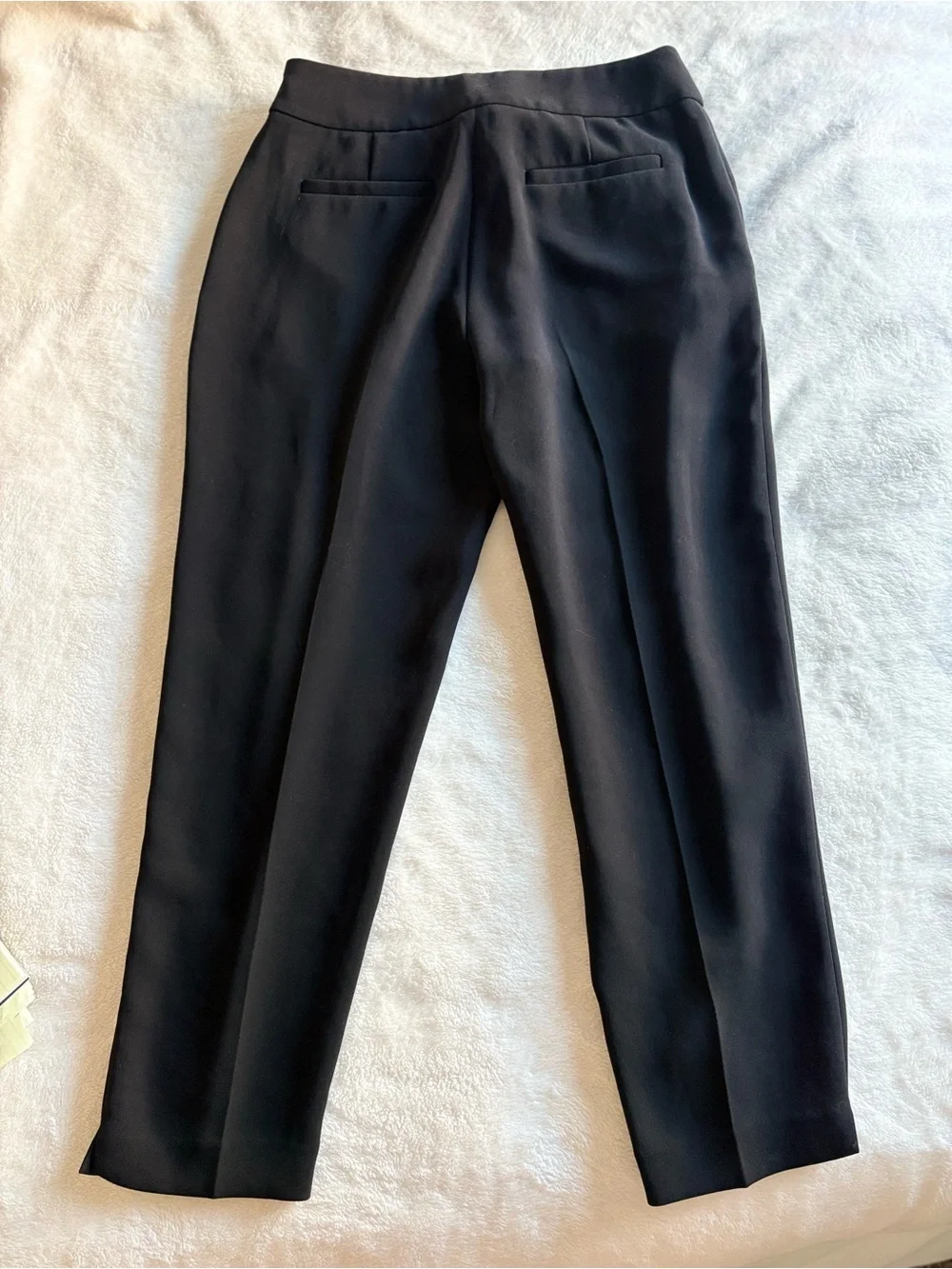 J. Crew Women’s Black Dress Trousers Side Zipper Pockets